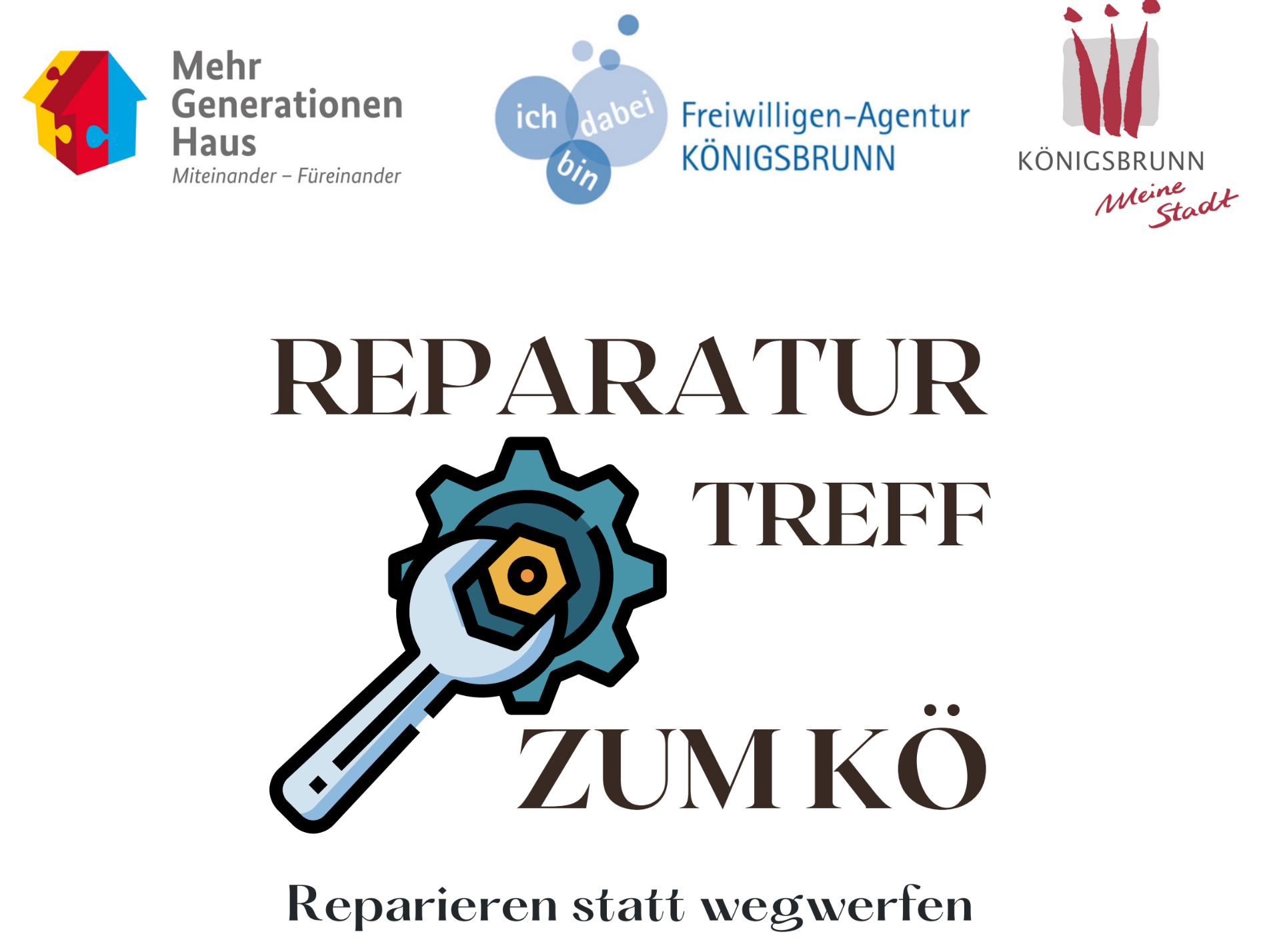 Logo des Reparaturtreffs "ZUM Kö"